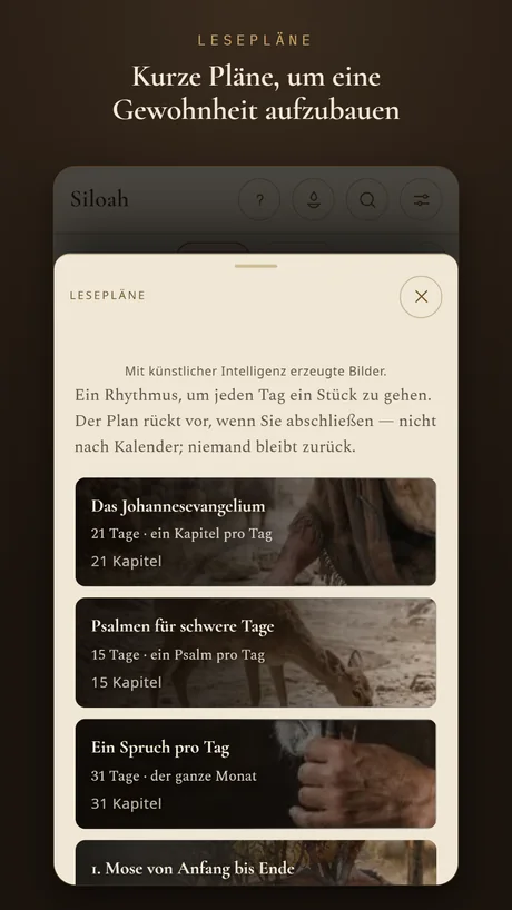 Kurze Pläne, um eine Gewohnheit aufzubauen.