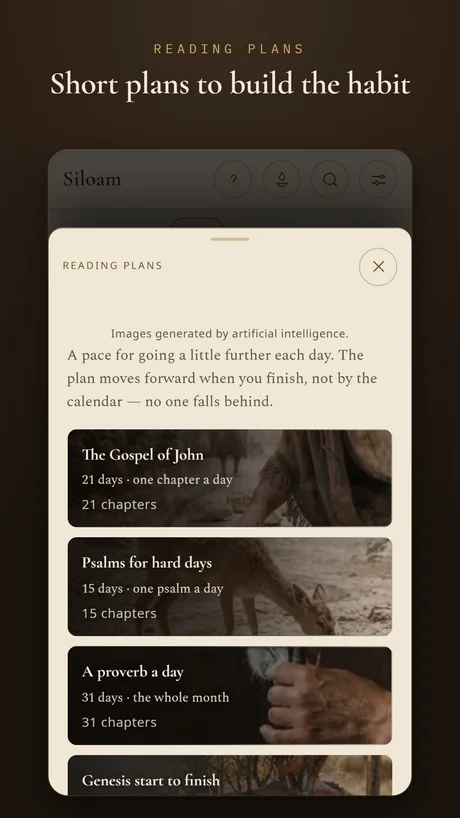 Short plans to build the habit.