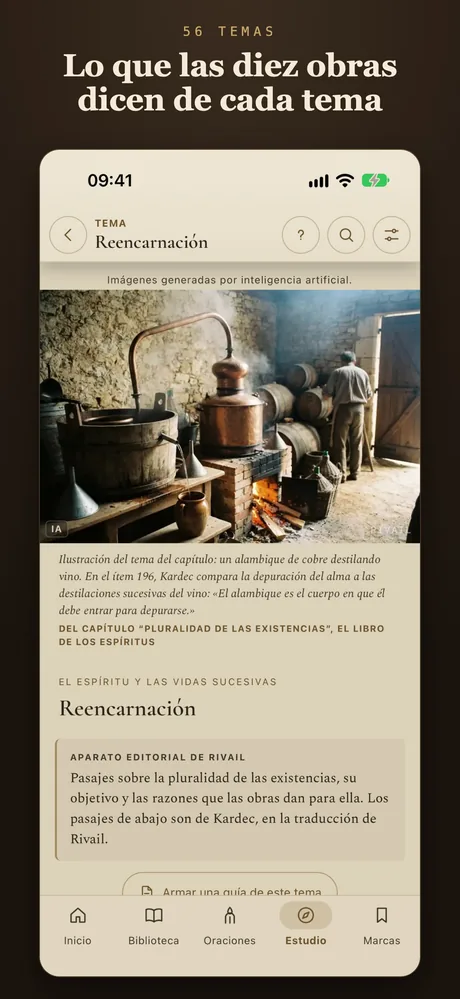 56 temas: lo que dicen las diez obras.